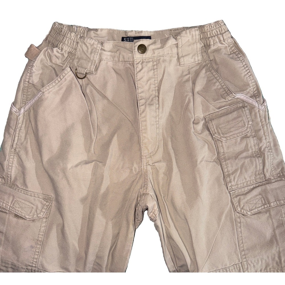 5.11 Tactical Womens Pants Size 10 Khaki Cargo Style 64355   C